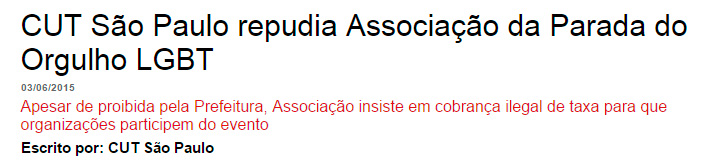 {{não acredite em mim - CUT}}