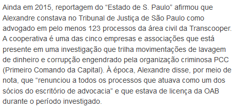 Governo Temer - justiça