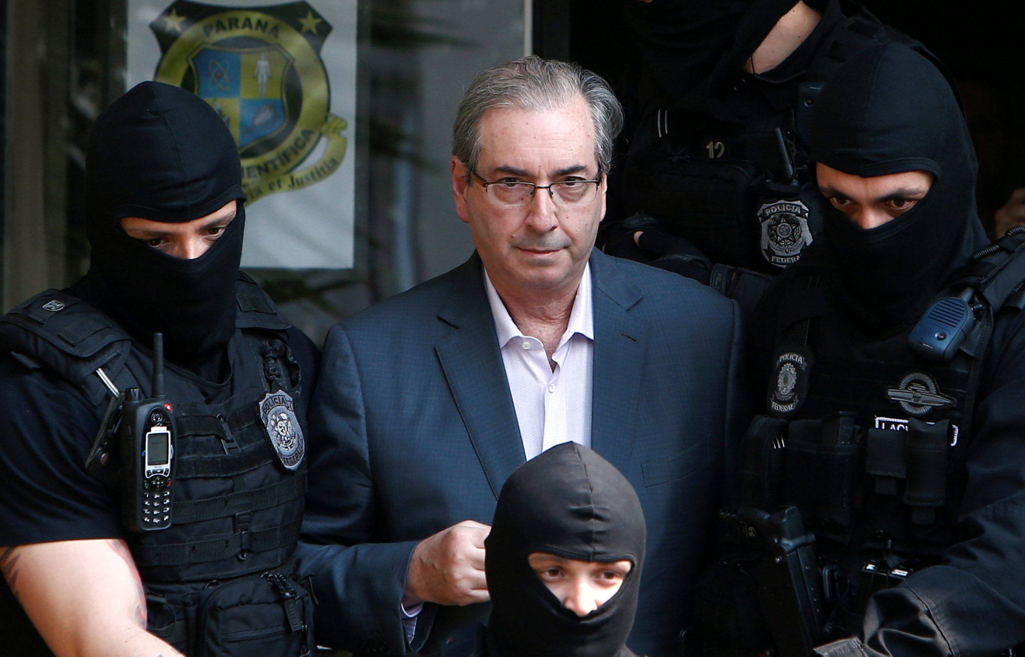 Eduardo Cunha é preso em Brasília