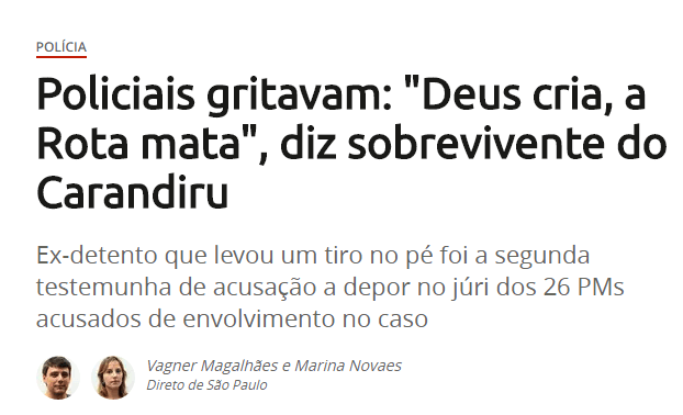 {{não acredite em mim - Terra}}