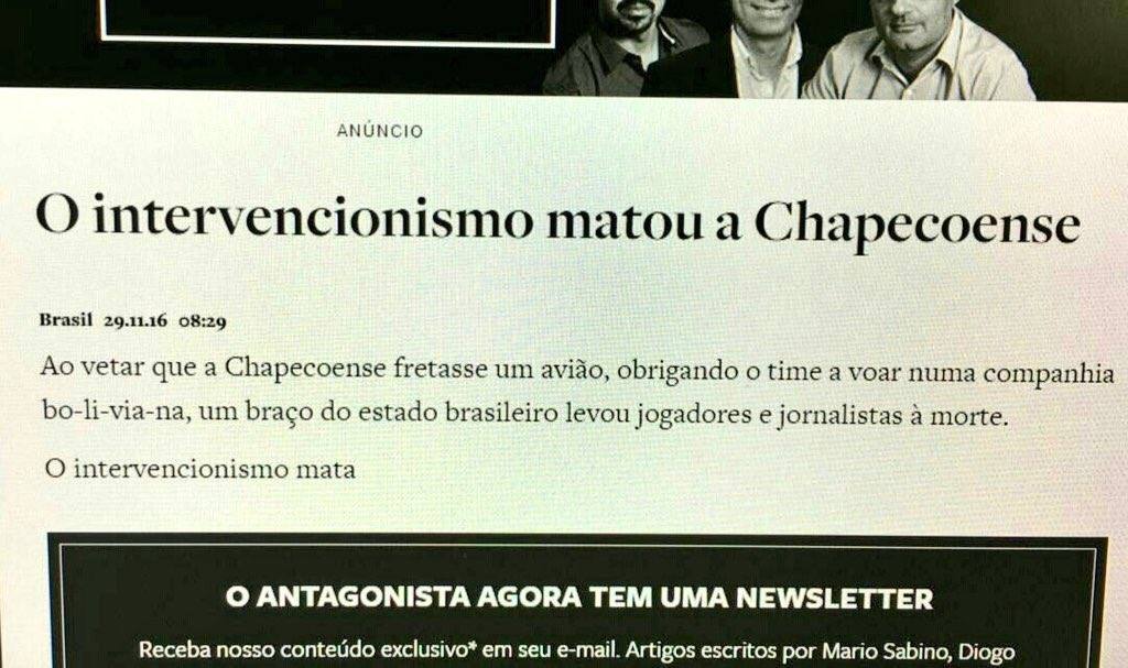 Site Antagonista aproveita sensacionalismo para lucrar
