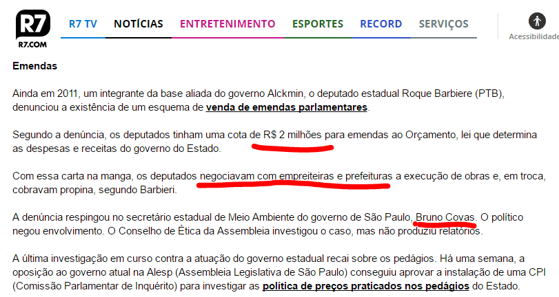 {{não acredite em mim - R7}}