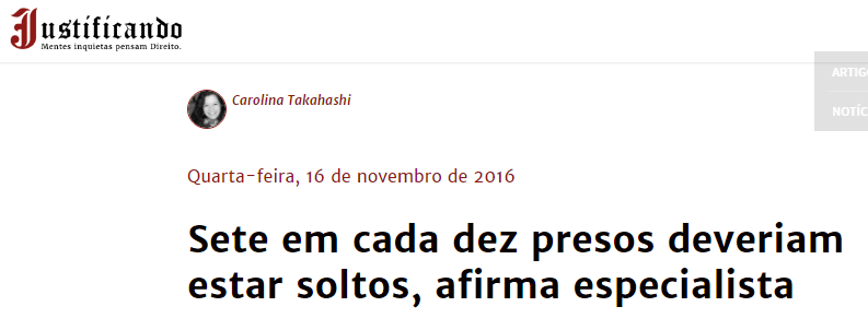 Conheça o sistema prisional brasileiro