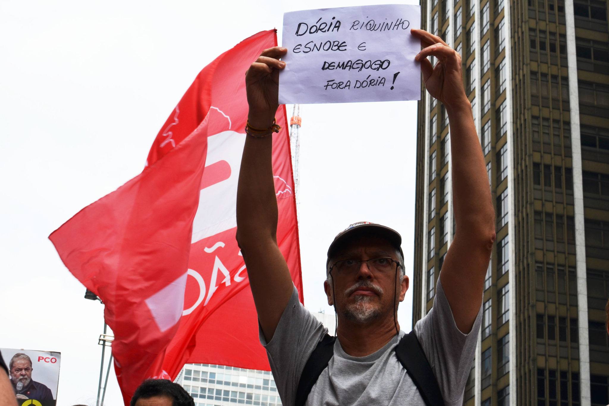 Greve geral e 1º de Maio mostram por que Doria Junior não é um trabalhador exigente, mas só um menino mimado